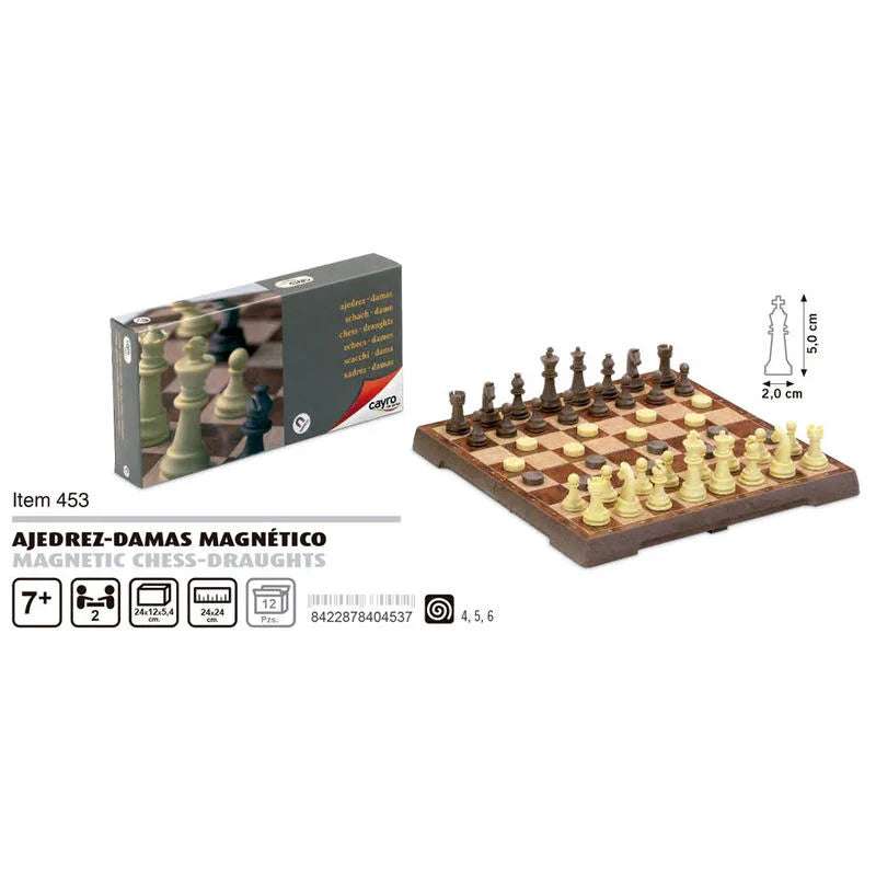 Medium Magnetic Chess Draughts Nerdscape