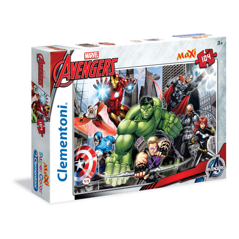 Avengers Marvel puzzle 104pcs maxi Nerdscape