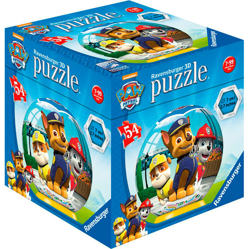Paw Patrol 3D assorted Puzzle 54pz Nerdscape