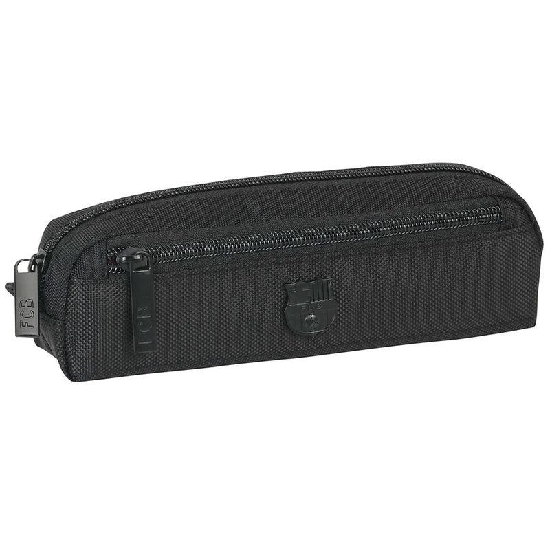 FC Barcelona Premium oval pencil case with pocket Nerdscape
