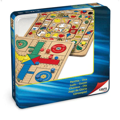 Wood Parcheesi Goose Nerdscape