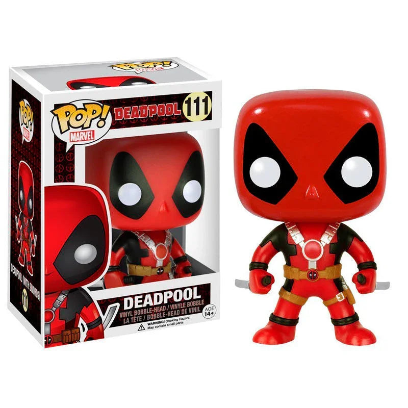 POP figure Marvel Deadpool swords Nerdscape