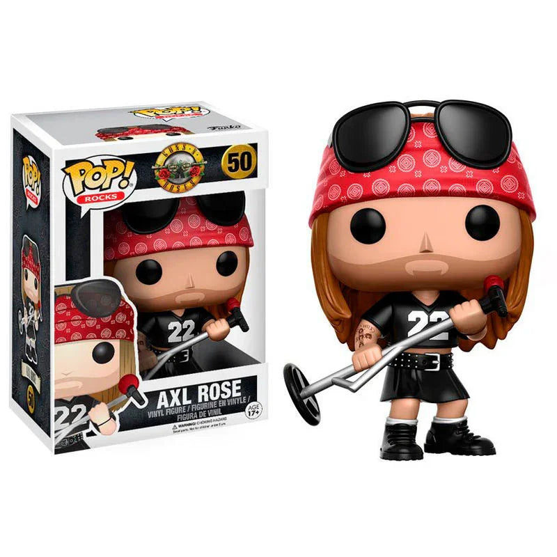 POP figure Rocks Guns Roses Axl Rose Nerdscape