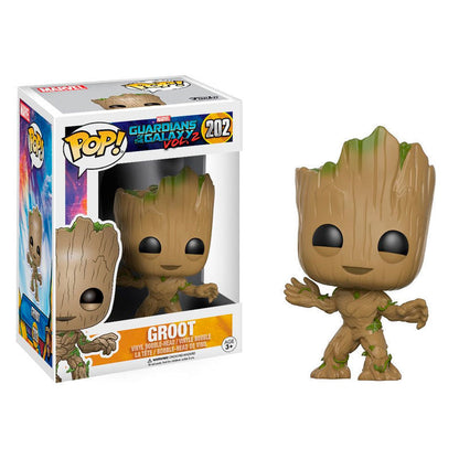 Funko Pop! Guardians of the Galaxy 2 Groot - Figura da Collezione Vinyl Nerdscape