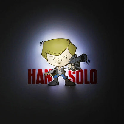 Star Wars Hans Solo 3D Light FX mini lamp Nerdscape