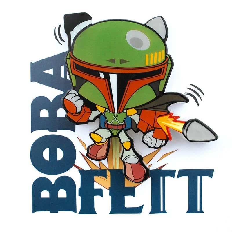Star Wars Boba Fett 3D Light FX mini lamp Nerdscape