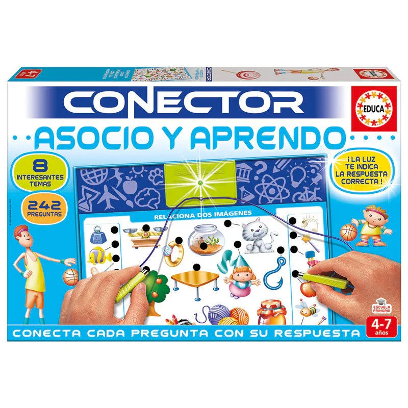 Spanish Associate and Learn Conector game Nerdscape