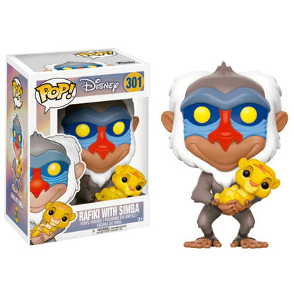 POP figure Disney The Lion King Rafiki with Simba Nerdscape