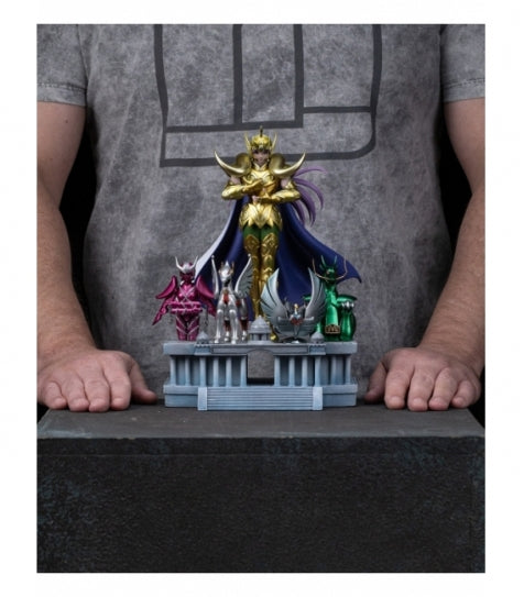 Figura Aries Mu (28 cm) Saint Seiya - Iron Studios | Nerdscape