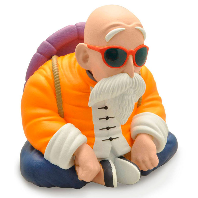 Figurine tirelire Dragon Ball Maître Roshi Chibi 15 cm