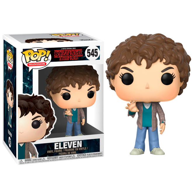 Funko Pop! Stranger Things Eleven - Figura da Collezione Vinyl Nerdscape