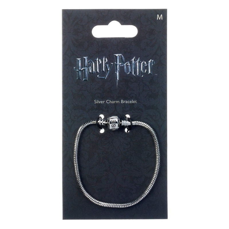 Bracelet à breloques Harry Potter en argent