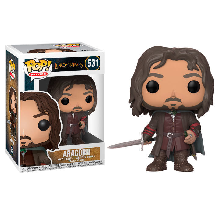 Figurine POP du Seigneur des Anneaux Aragorn