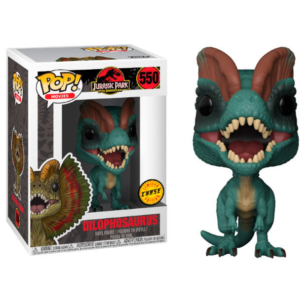 Figurine POP Jurassic Park Dilophosaurus Chase