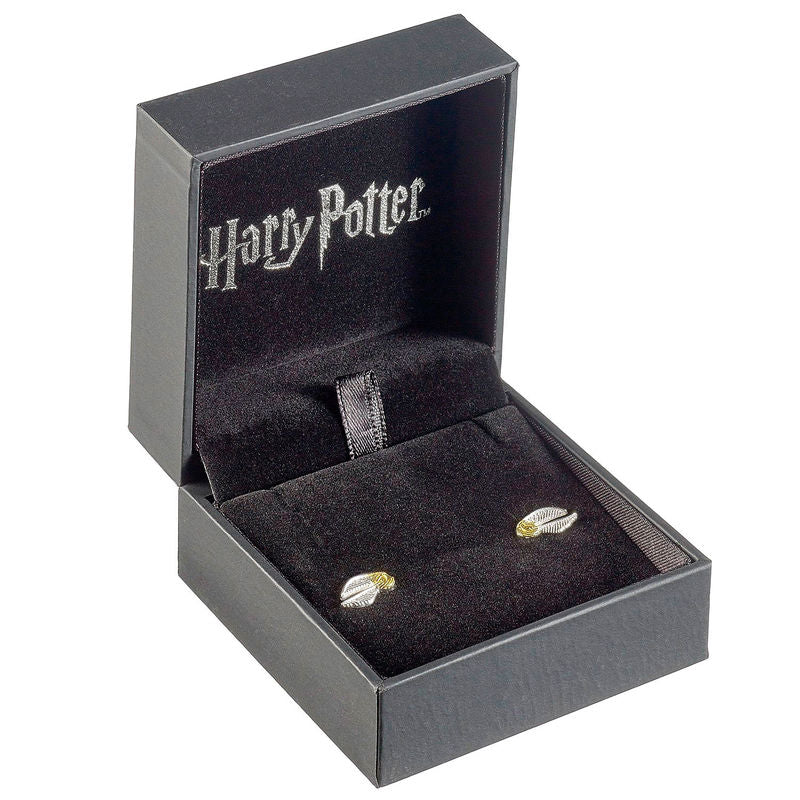 Boucles d'oreilles Harry Potter Vif d'or en argent