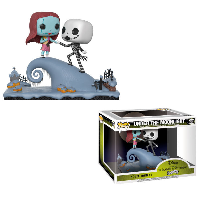 Figurines POP Disney L'Étrange Noël de Monsieur Jack Jack et Sally sur la colline
