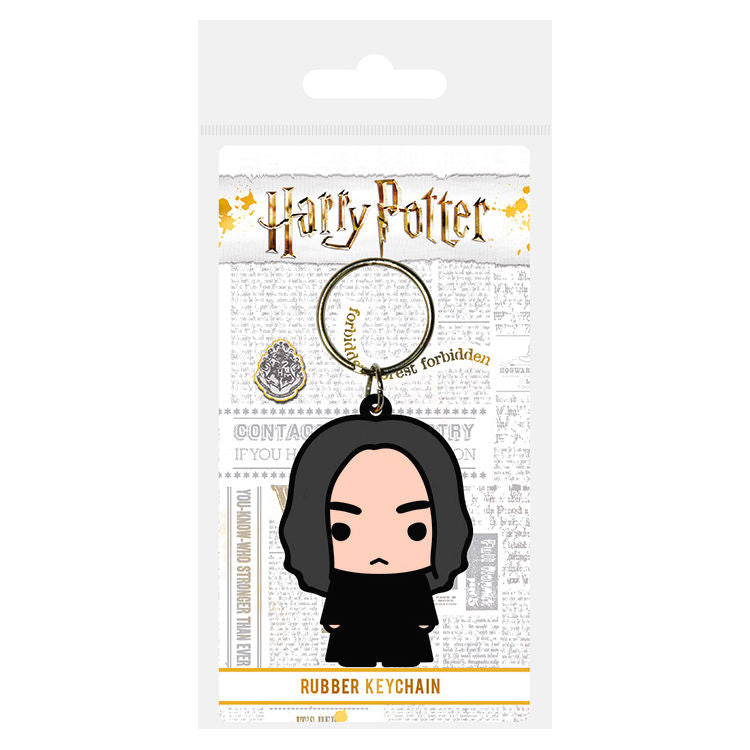 Harry Potter Severus Snape Rubber Keychain - Figura da Collezione - Nerdscape Nerdscape