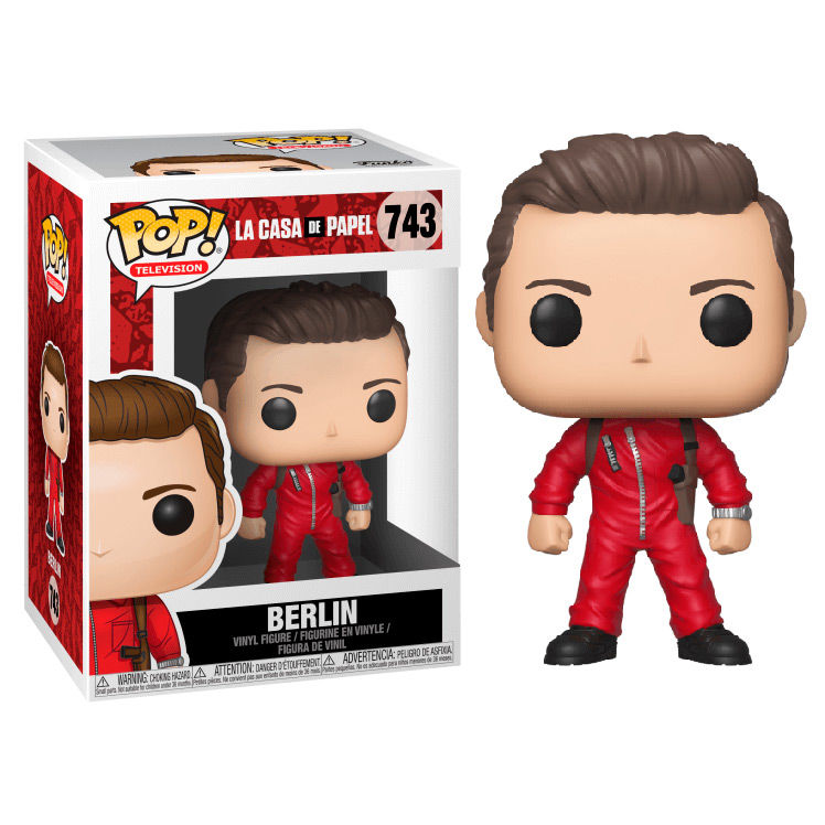 Funko Pop! Money Heist Berlin - Figura da Collezione Vinyl