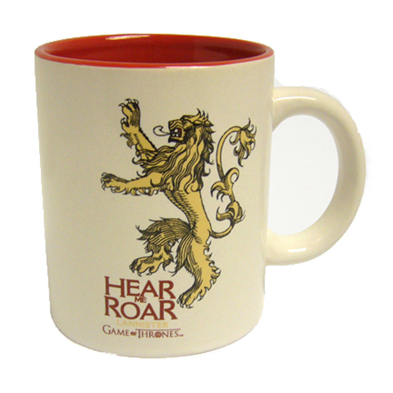 Mug en céramique rouge Lannister de Game of Thrones