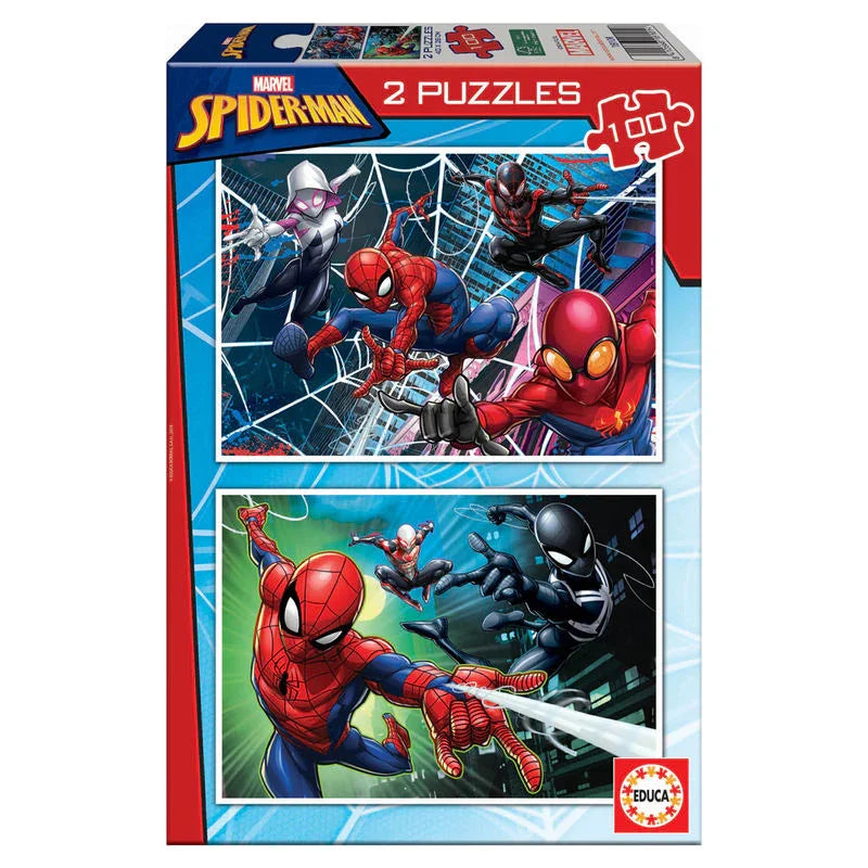 Marvel Spiderman puzzle 2x100pcs Nerdscape
