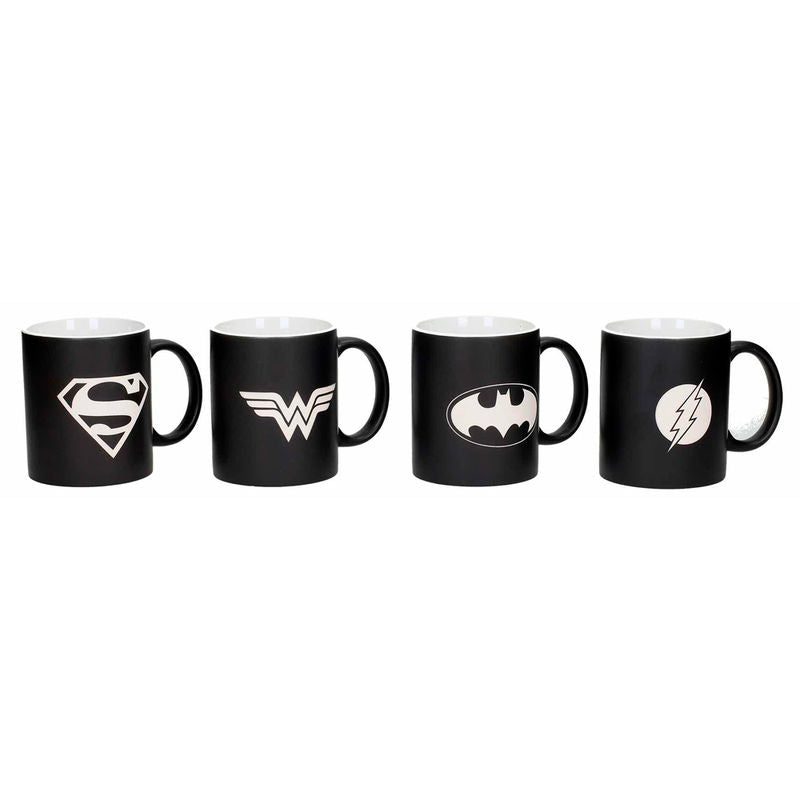 Ensemble de tasses de l'univers DC Comics