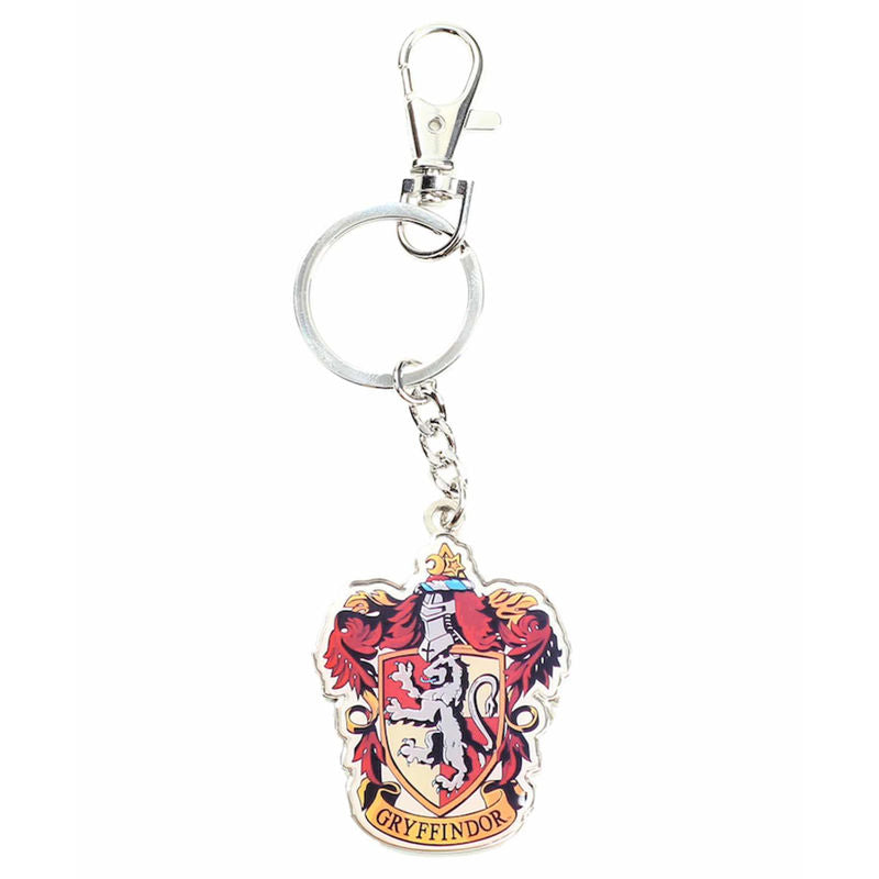 Harry Potter Gryffindor shield metal keychain