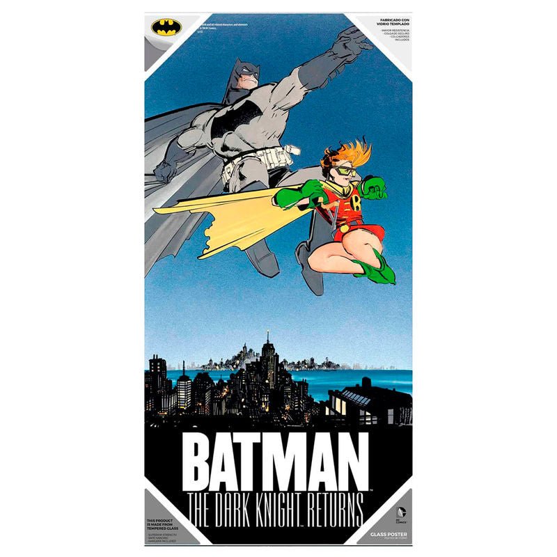 DC Comics Batman and Robin glass poster - Nerdscape