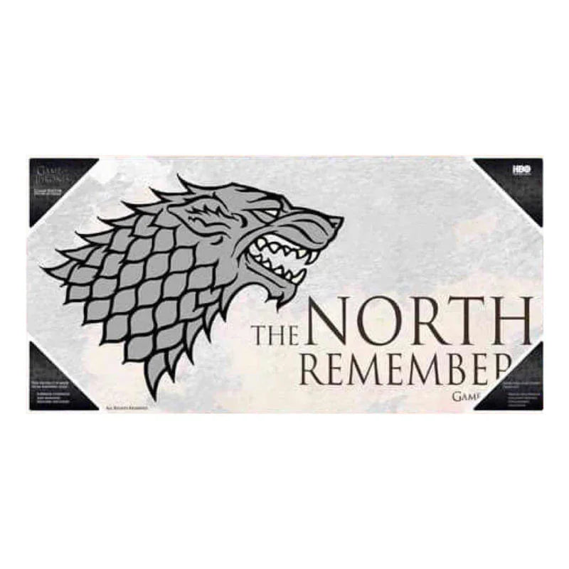 Game of Thrones - Le Nord - Souvenez-vous - Affiche en verre