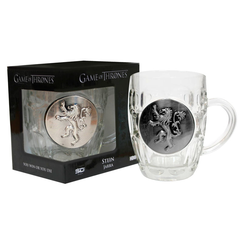 Pichet en verre Lannister de Game of Thrones