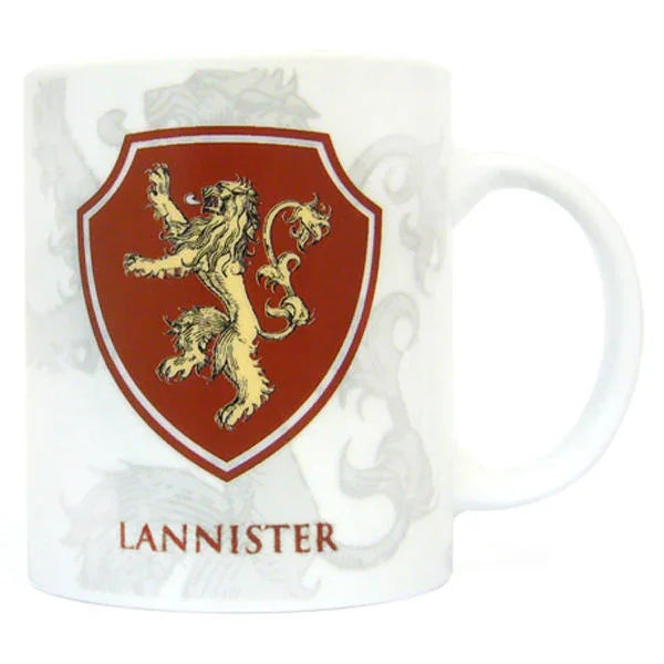 Mug à l'effigie du bouclier Lannister de Game of Thrones