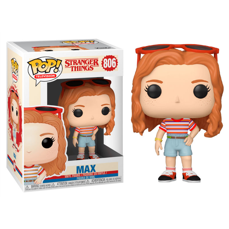 Figurine POP Stranger Things 3 Max en tenue de centre commercial