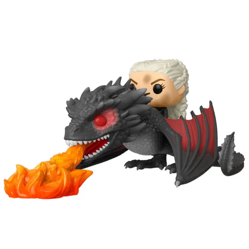 POP figure Game of Thrones Daenerys on Fiery Drogon Nerdscape