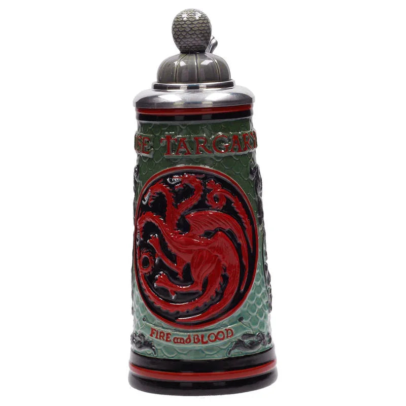 Jarre en céramique bavaroise Targaryen de Game of Thrones