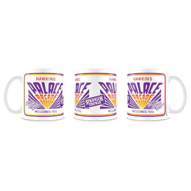 Mug Stranger Things Hawkins Palace Arcade