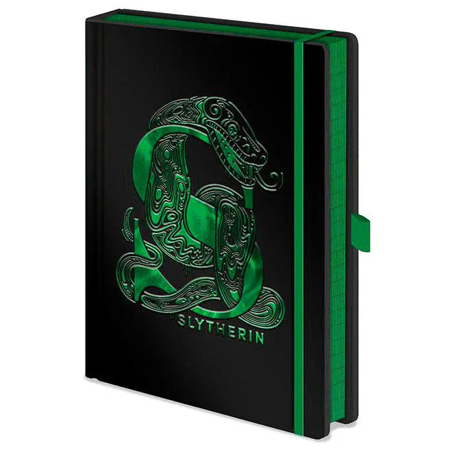 Harry Potter Slytherin Premium Notebook A5 - Figura da Collezione - Nerdscape Nerdscape