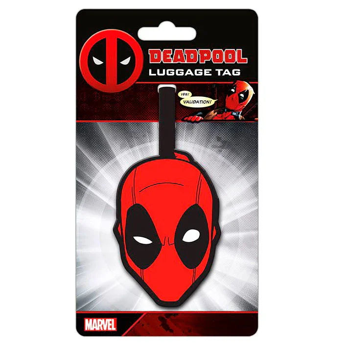 Etiqueta equipaje Deadpool Marvel Nerdscape