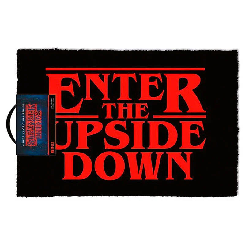 Stranger Things Enter the Upside Down doormat Nerdscape