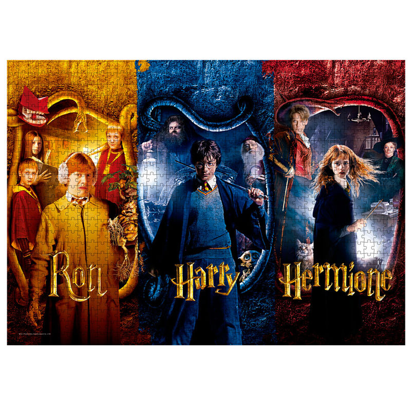 Puzzle Harry Potter Ron, Harry, Hermione 1000 pièces