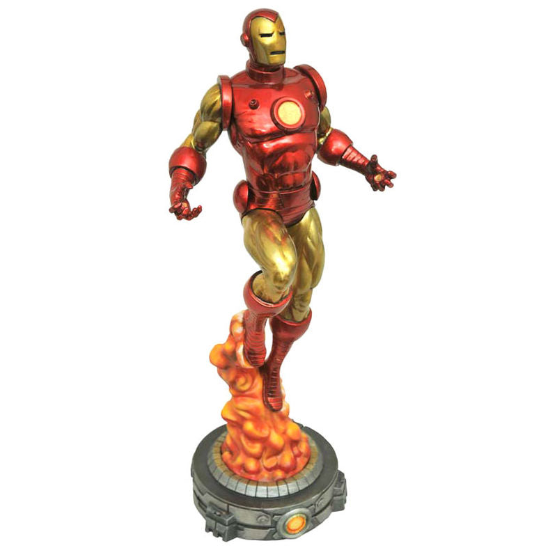 Figurine diorama Iron Man classique Marvel Gallery de 28 cm