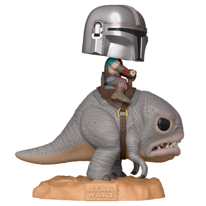 Figurine POP Star Wars Mandalorian Le Mandalorien sur Blurg