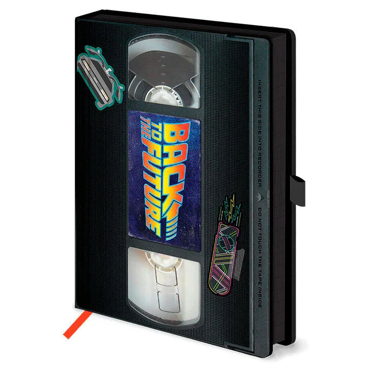 Back to the Future VHS premium A5 notebook Nerdscape