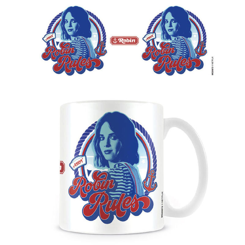 Mug Stranger Things Robin Rules
