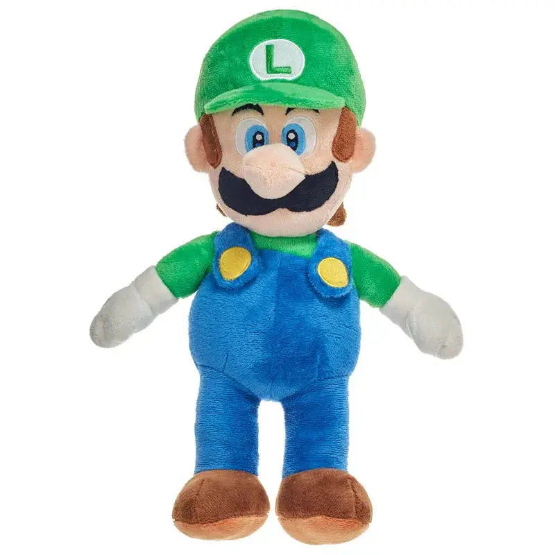 Mario Bros Luigi soft plush toy 38cm Nerdscape
