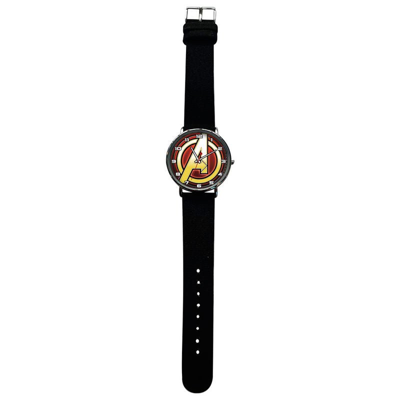 Marvel Avengers Logo analog watch - Nerdscape