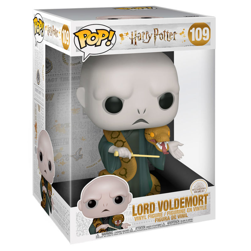Figurine POP Harry Potter Voldemort avec Nagini 25 cm