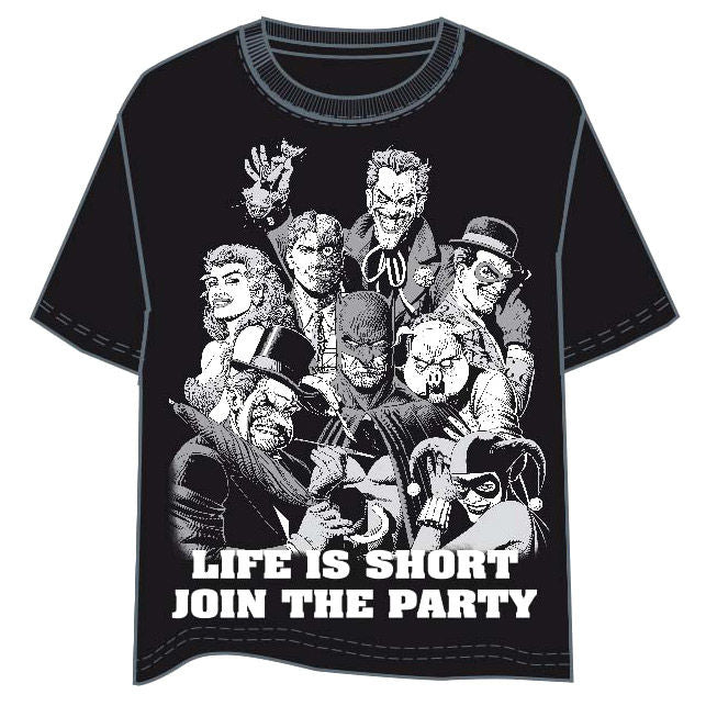 DC Comics Batman Party adult t-shirt Nerdscape