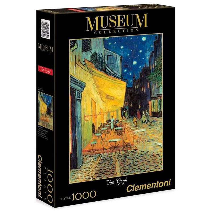 Puzzle de 1000 pièces « Terrasse de café Van Gogh le soir » (Collection Musée)