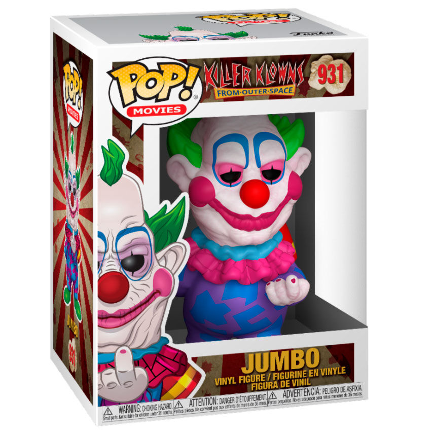 Funko Pop! Killer Klowns From Outer Space Jumbo - Figura da Collezione Vinyl