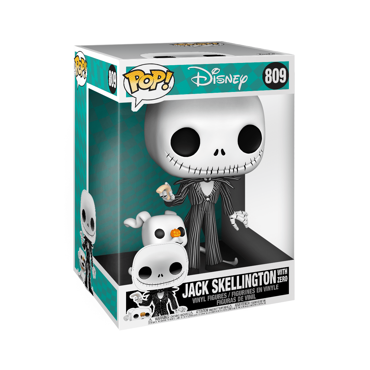 POP figure Disney Nightmare Before Christmas Jack with Zero 25cm - Nerdscape
