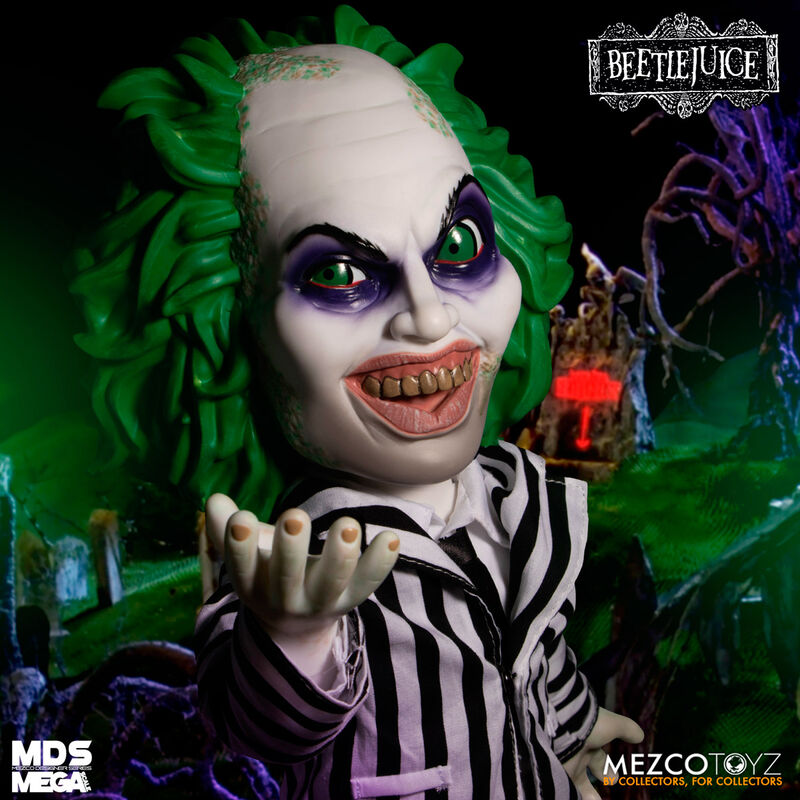 Figurine parlante Beetlejuice 38 cm